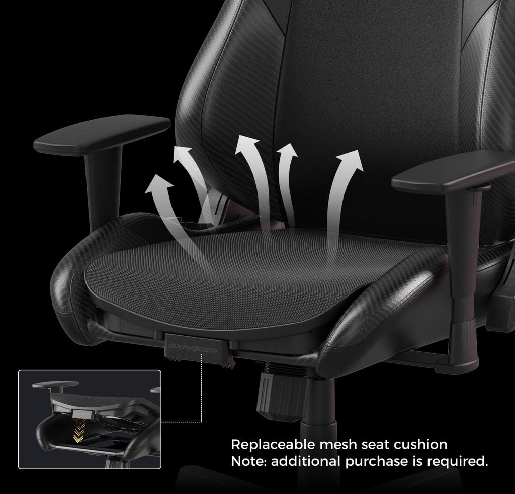 DXRacer Drifting Series Gaming Chair - Ergonomic Office Chair with Lumbar Pillow & Adjustable Headrest - Reclining PC Computer Gaming Chair Recliner For Adults Teens, Regular L