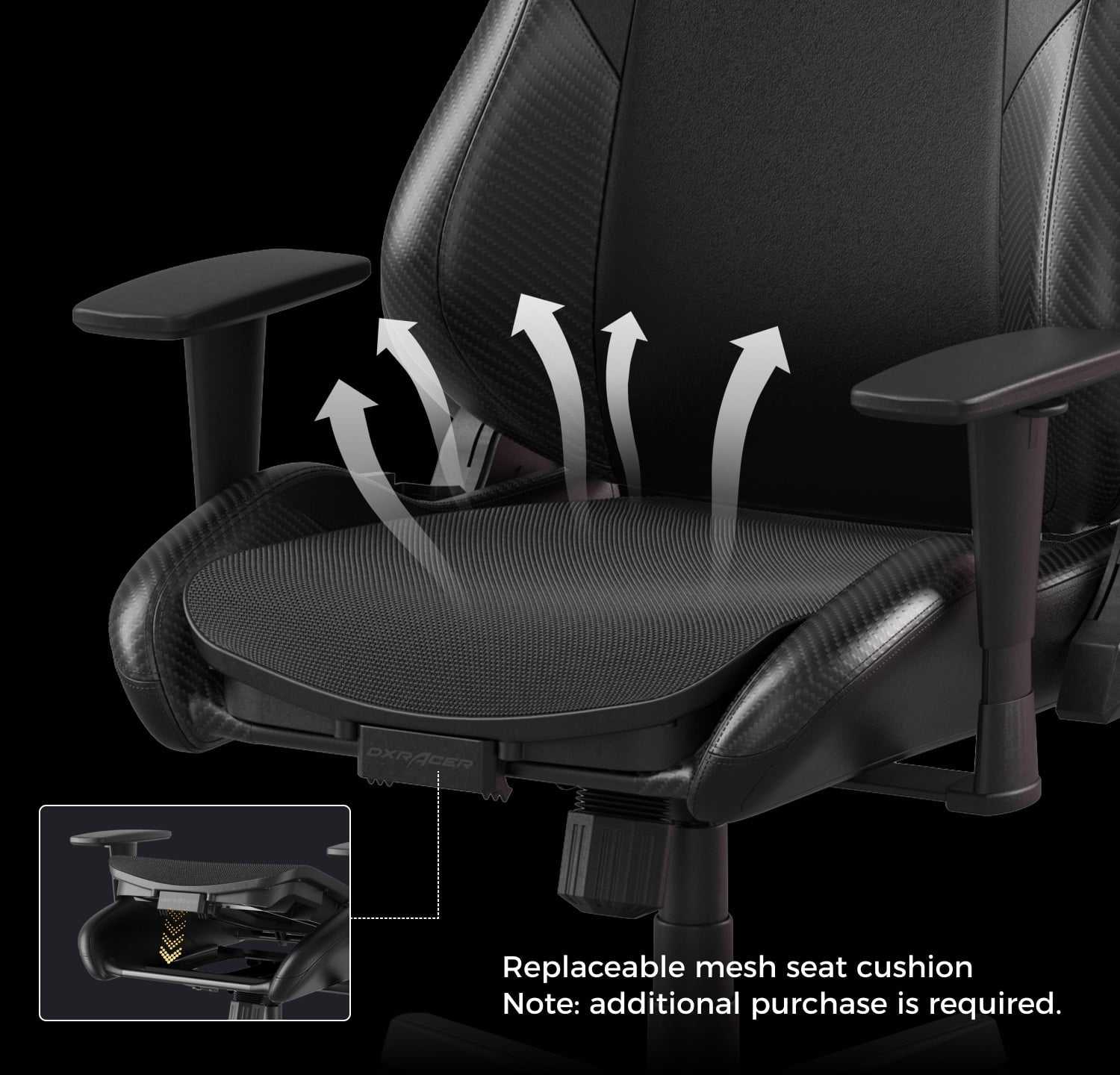 DXRacer Drifting Series Gaming Chair - Ergonomic Office Chair with Lumbar Pillow & Adjustable Headrest - Reclining PC Computer Gaming Chair Recliner For Adults Teens, Regular L
