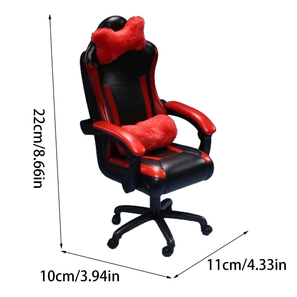 Girls Chair 1/6 Scale Pretend Play Kid Playset Video Game Scene Supplies
