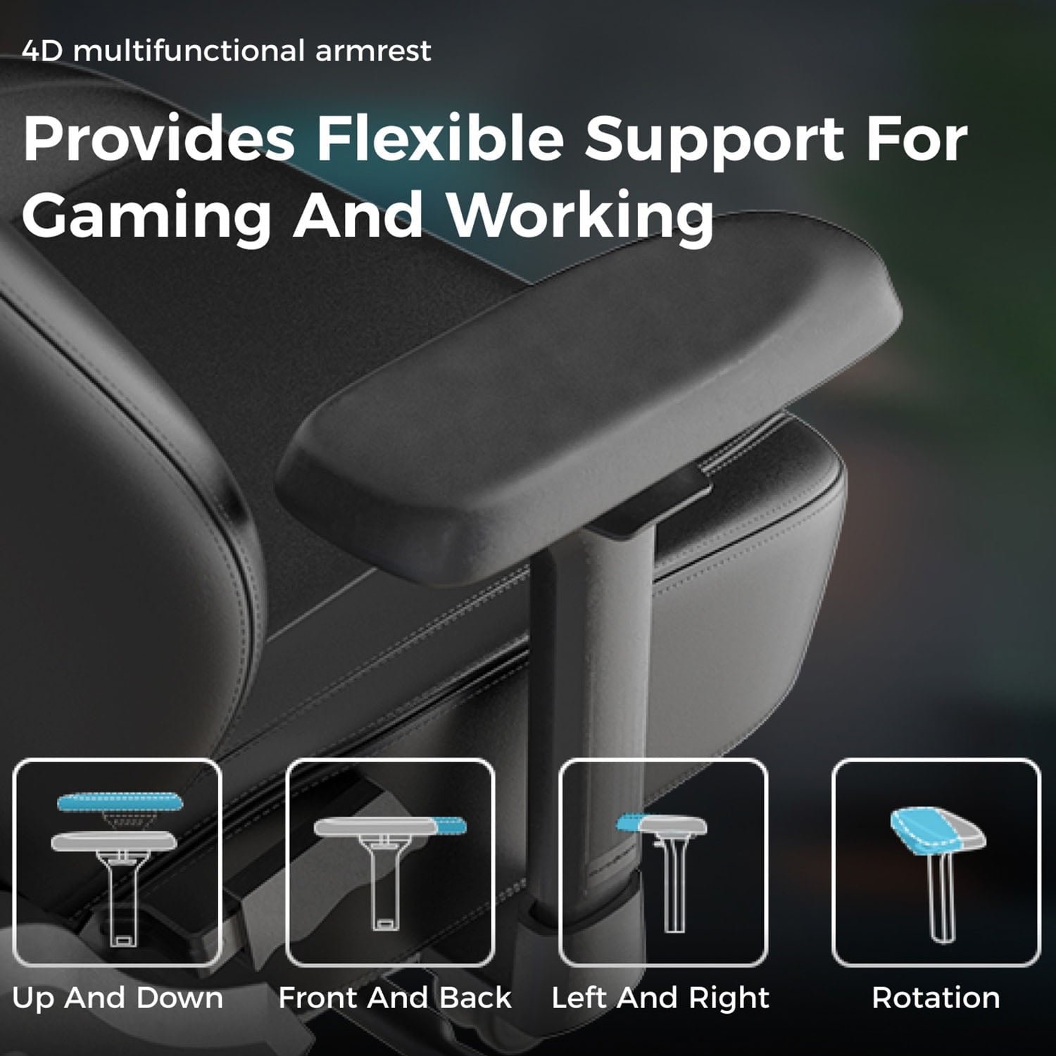 DXRACER Craft Series Gaming Chair -  Fabric Reclining Ergonomic Office Chair with Integrated Lumbar Support & Adjustable Headrest - Comfortable PC Computer Gamer Gaming Chair Recliner, Extra Large