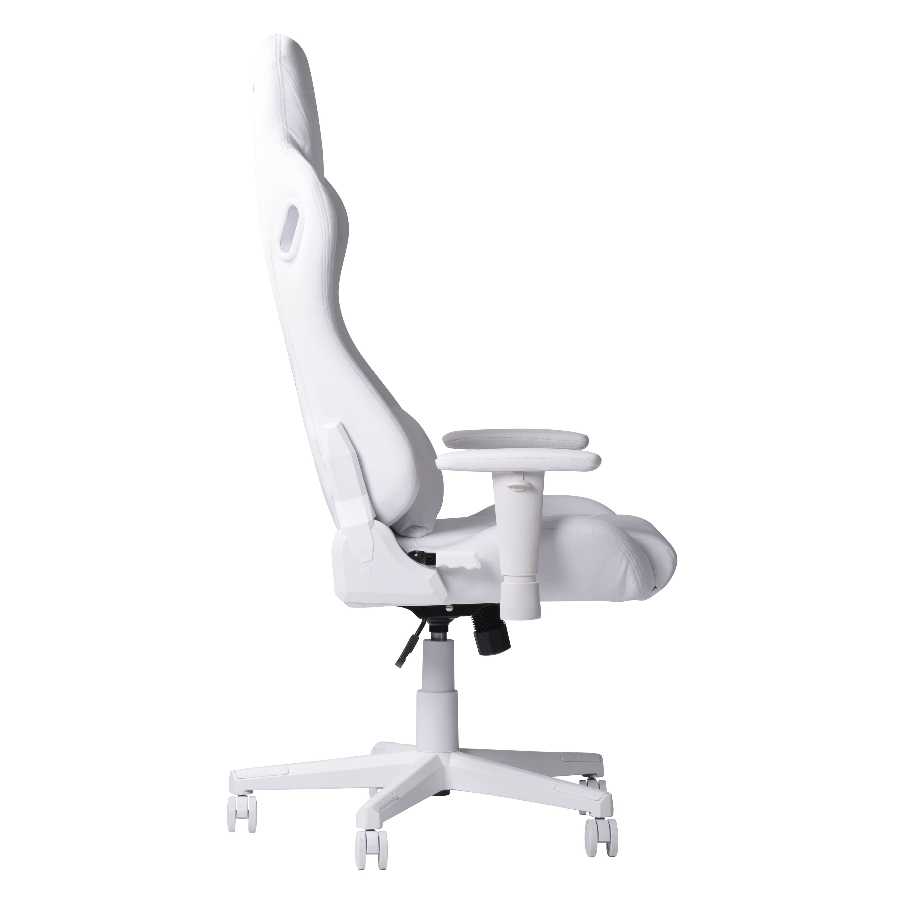 Techni Sport Velvet Gaming Chair, White RTA-TSF45C-WHT