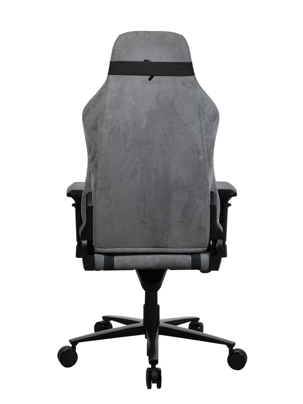 Arozzi Vernazza Supersoft Upholstery Material has a Unique Velvety Texture That is Fluid-Repellant and Breathable with Memory Foam Lumbar Support 4D Armrest for Office and Gaming Chair - Anthracite