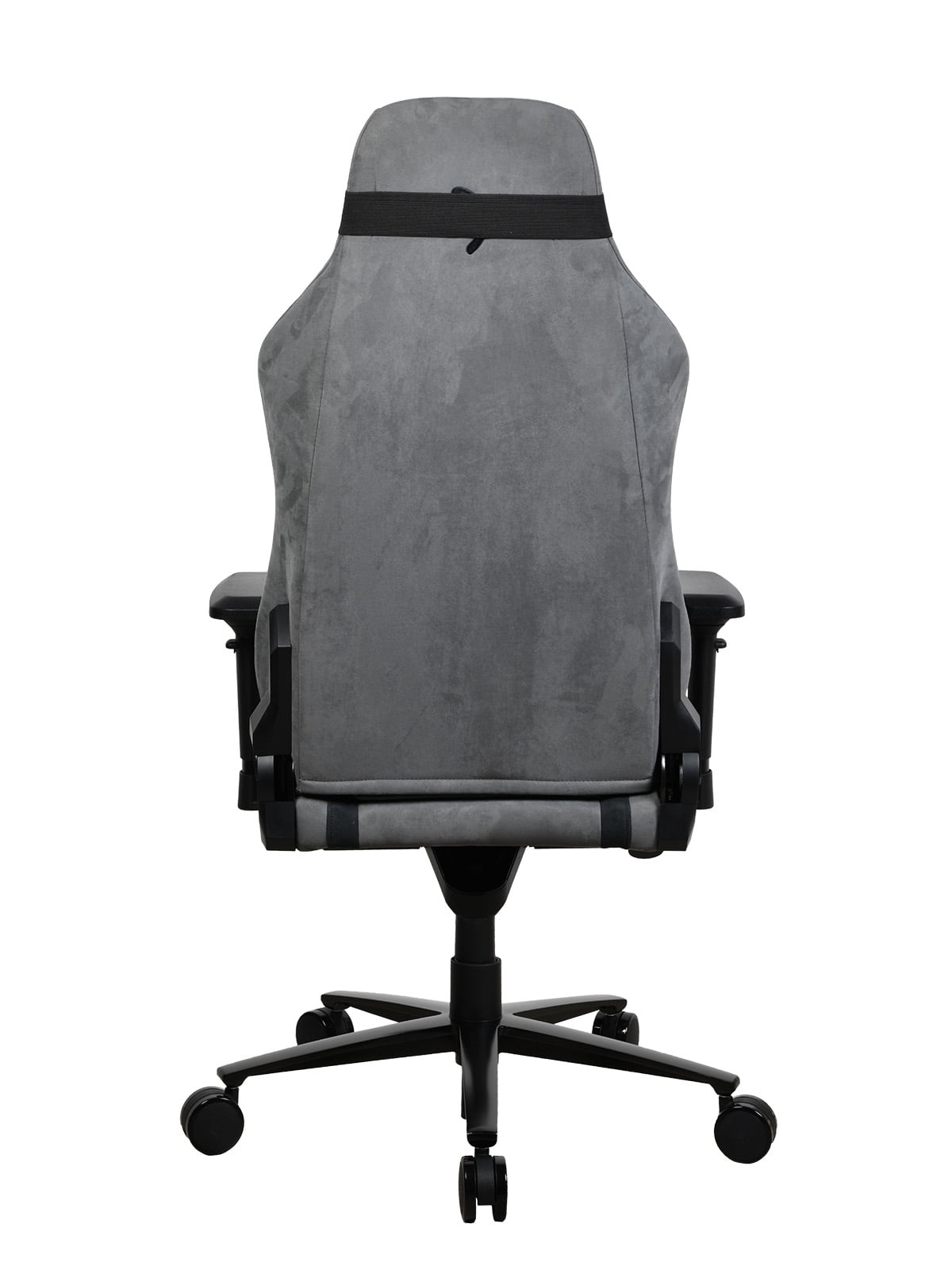 Arozzi Vernazza Supersoft Upholstery Material has a Unique Velvety Texture That is Fluid-Repellant and Breathable with Memory Foam Lumbar Support 4D Armrest for Office and Gaming Chair - Anthracite