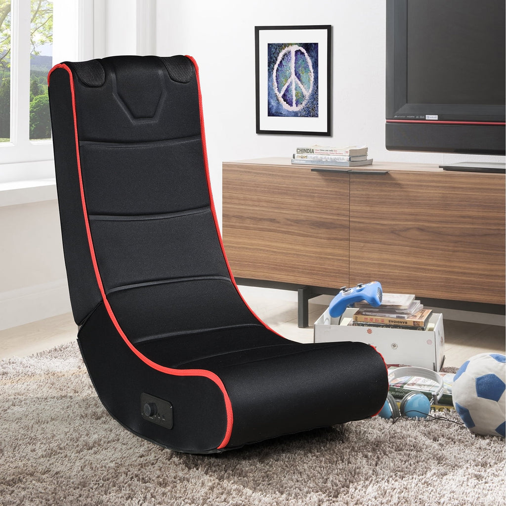 Deiokin Video Gaming Chair, Floor Chair Rocker for TV, Reading, Playing Video Games with Back Support, Meditation Soft Rocker Chair