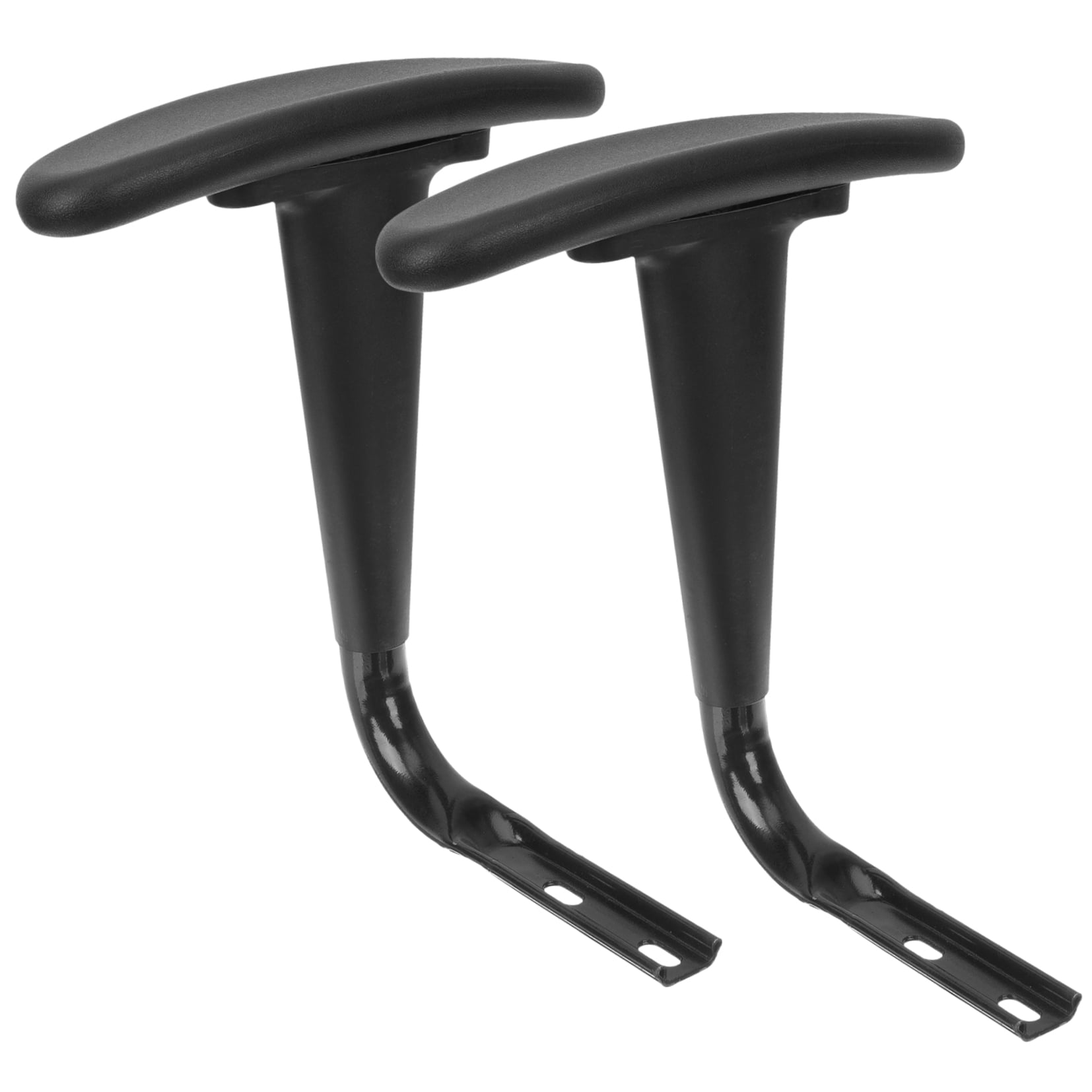 WHAMVOX  2 Pcs Arm Rest for Desk Chair Heavy Duty Support Gaming Office Black