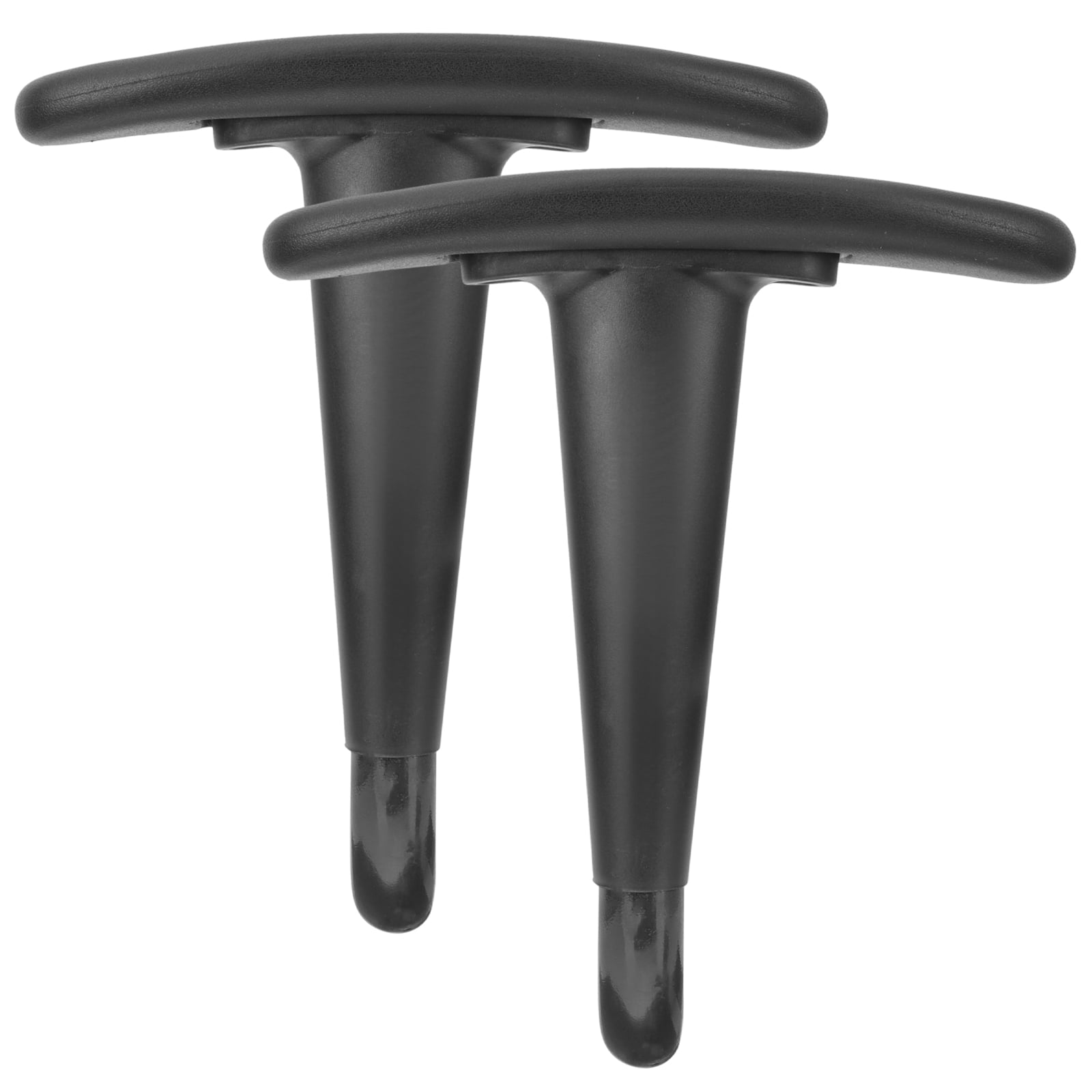 WHAMVOX  2 Pcs Arm Rest for Desk Chair Heavy Duty Support Gaming Office Black