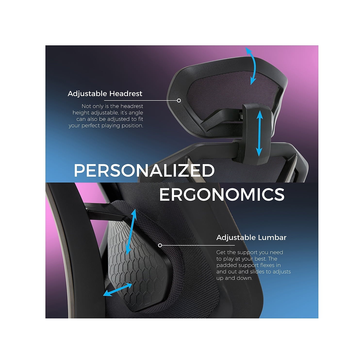 Lenovo Legion Mesh Gaming Chair Space Gray