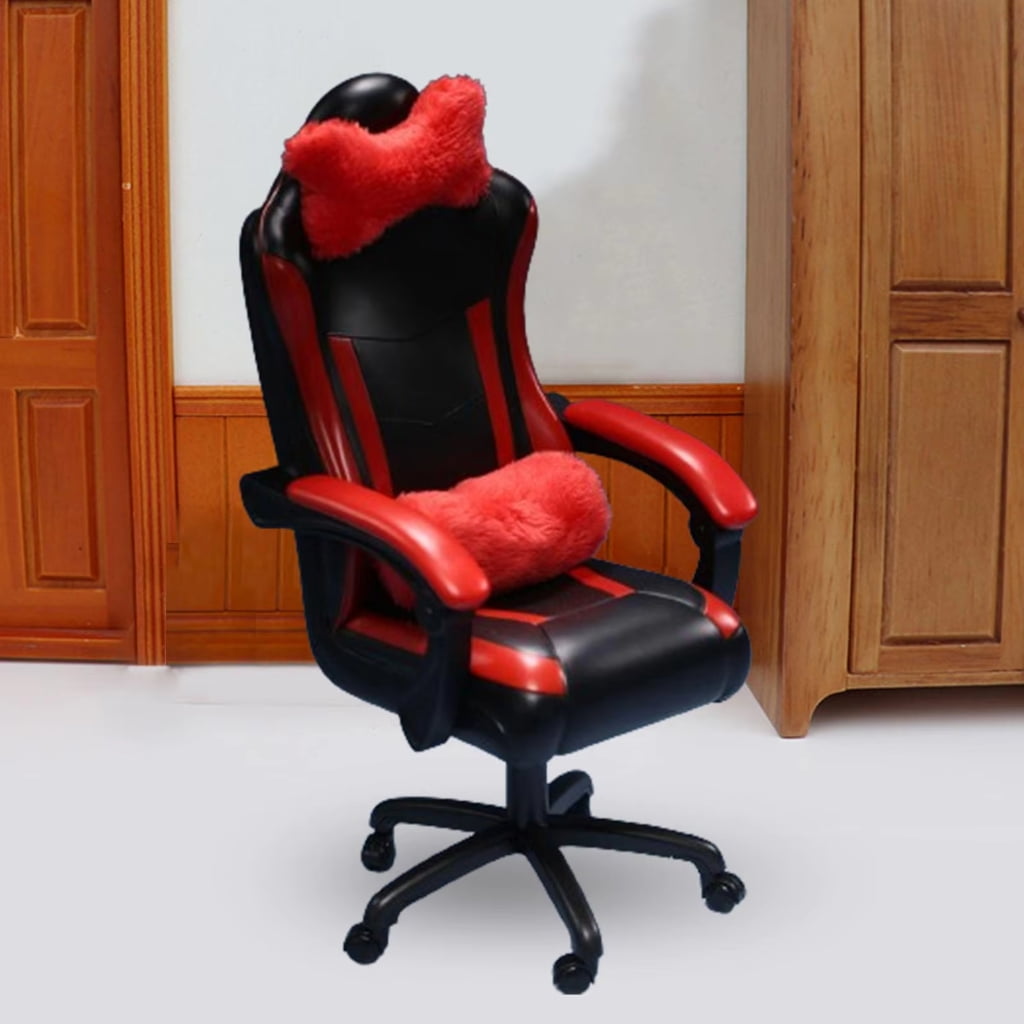 Girls Chair 1/6 Scale Pretend Play Kid Playset Video Game Scene Supplies