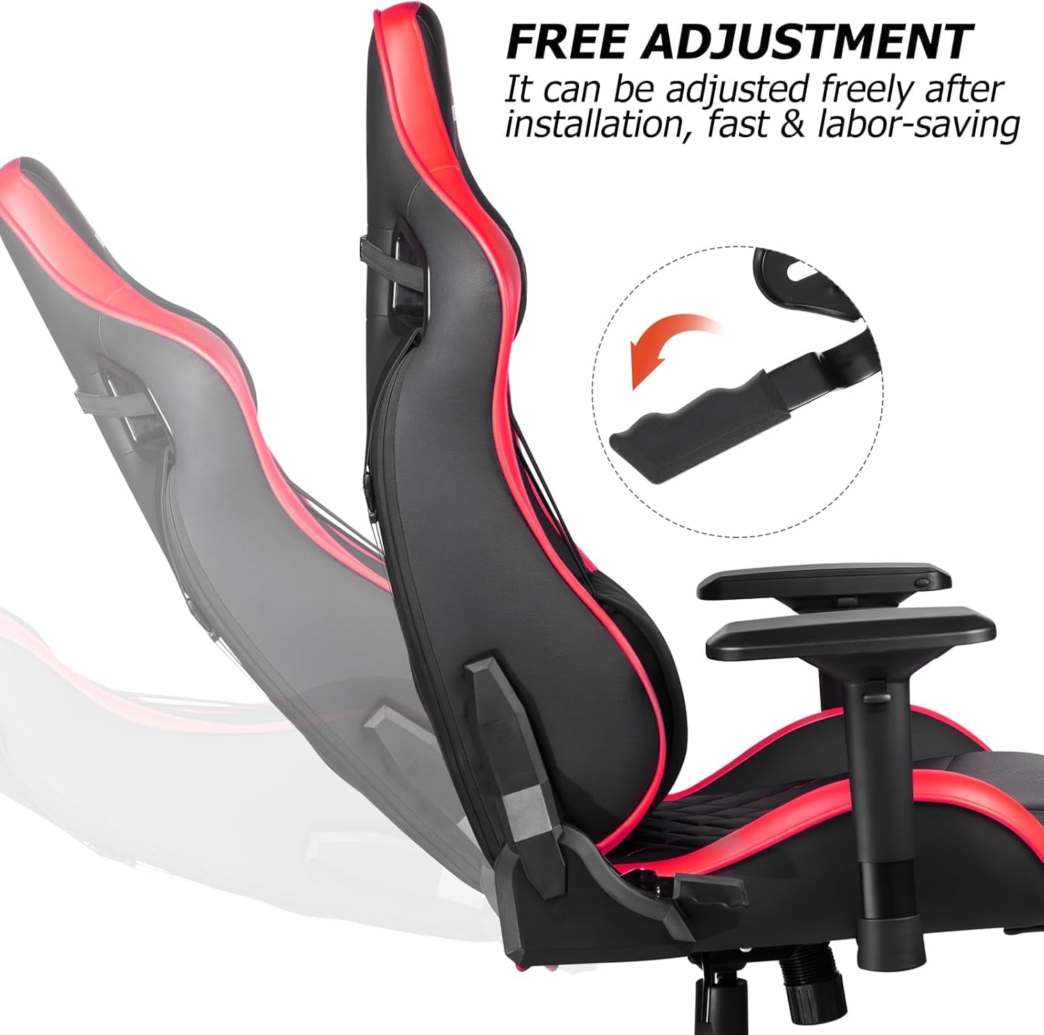 180  Metal Gaming Chair Angle Adjuster for Office and Adjustable Chairs