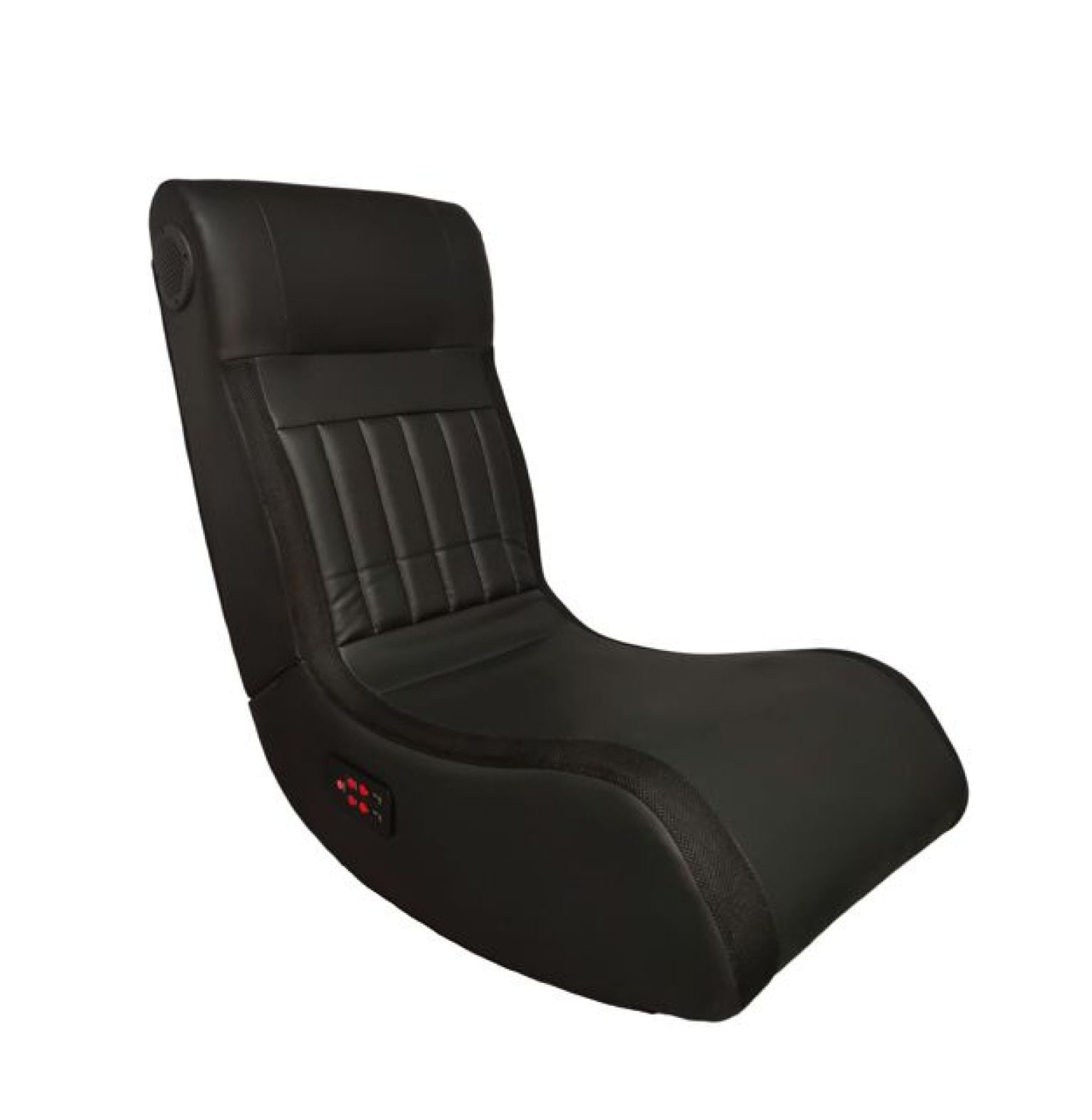 Foldable Gaming Chair with Speakers & Vibration - LED Strip, Bluetooth, USB Port - Multi-Function Comfortable Gaming Seat for Console, PC & Mobile