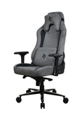 Arozzi Vernazza Supersoft Upholstery Material has a Unique Velvety Texture That is Fluid-Repellant and Breathable with Memory Foam Lumbar Support 4D Armrest for Office and Gaming Chair - Anthracite