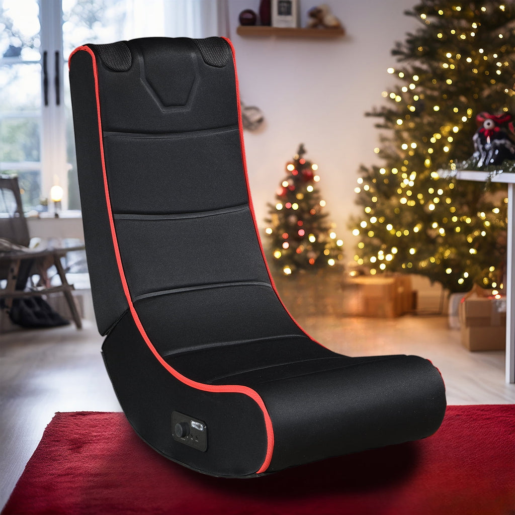 Deiokin Video Gaming Chair, Floor Chair Rocker for TV, Reading, Playing Video Games with Back Support, Meditation Soft Rocker Chair
