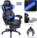 Elecwish Adjustable & Ergonomic Swivel Gaming Chair, White