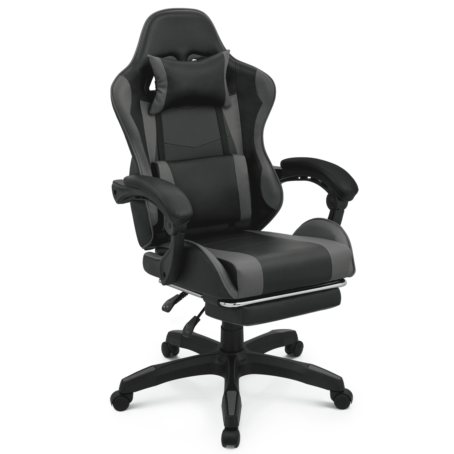 MoNiBloom Gaming Office Chair, Ergonomic High Back Gaming Chair with Headrest and Lumbar Support, Ergonomic Swivel Chair , Red