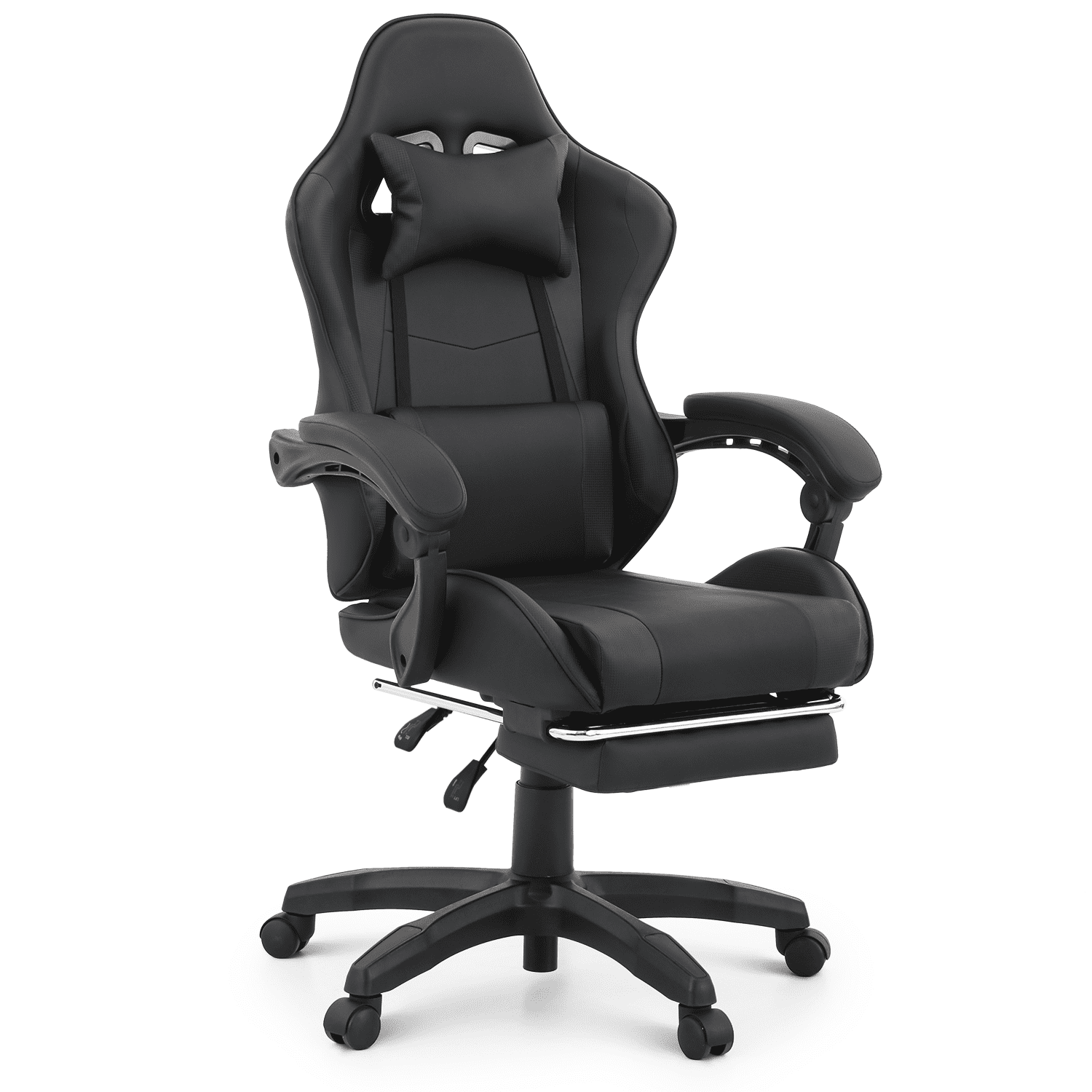MoNiBloom Gaming Office Chair, Ergonomic High Back Gaming Chair with Headrest and Lumbar Support, Ergonomic Swivel Chair , Red
