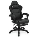 MoNiBloom Gaming Office Chair, Ergonomic High Back Gaming Chair with Headrest and Lumbar Support, Ergonomic Swivel Chair , Red
