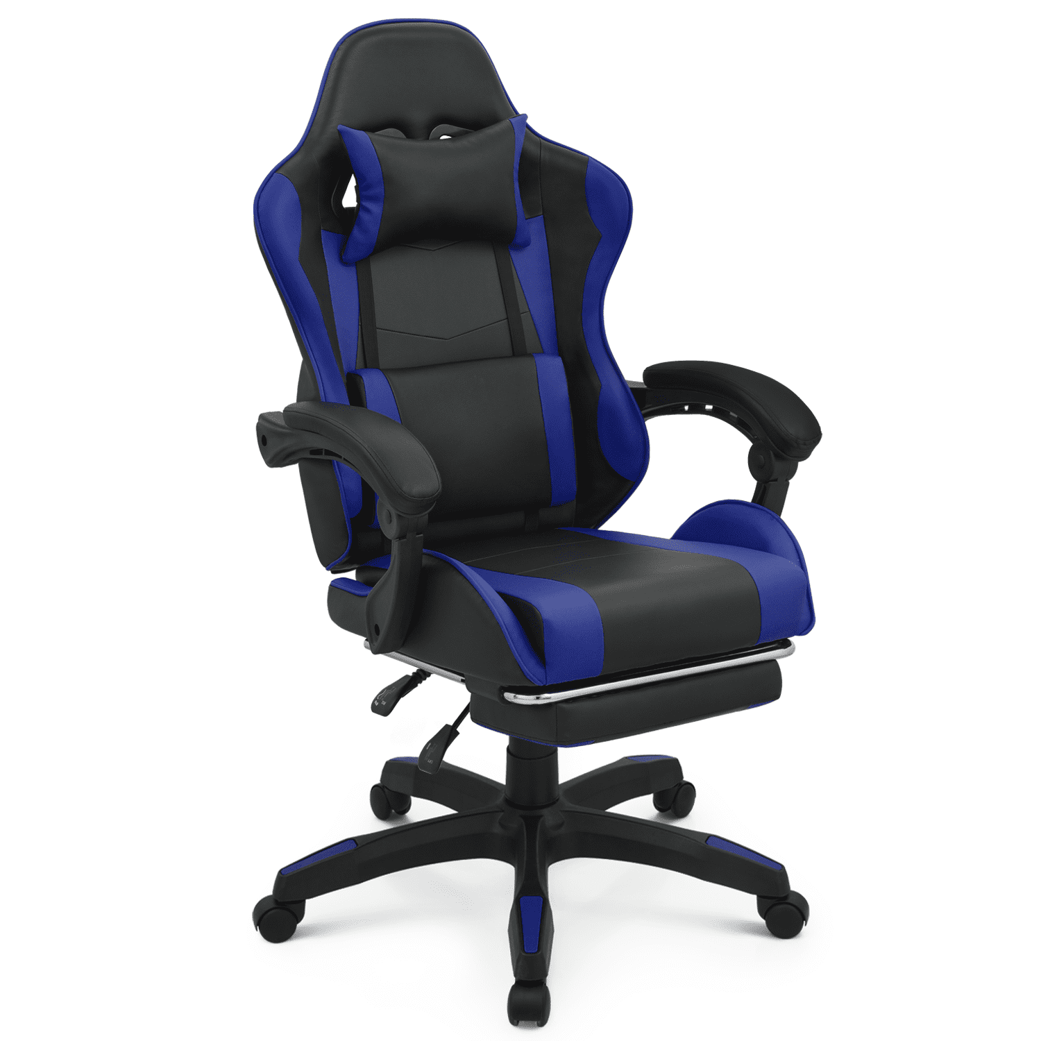 MoNiBloom Gaming Office Chair, Ergonomic High Back Gaming Chair with Headrest and Lumbar Support, Ergonomic Swivel Chair , Red