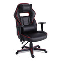 Racing Style Ergonomic Gaming Chair, Black & Red Trim - 15.91 x 19.8 in.