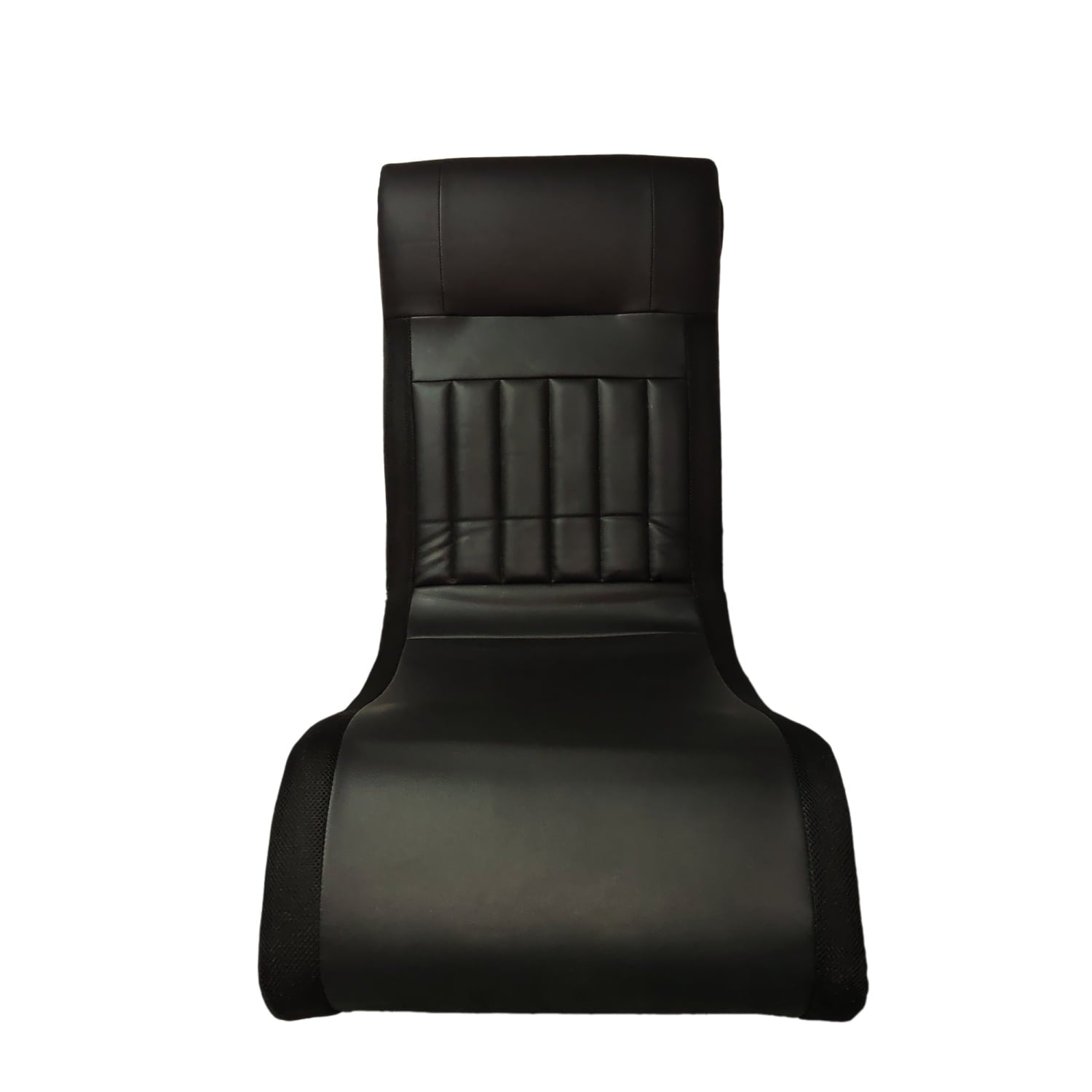 Folding Gaming Chair with Metal Speakers, RGB Lighting, Bluetooth, Vibration Massage & USB Port