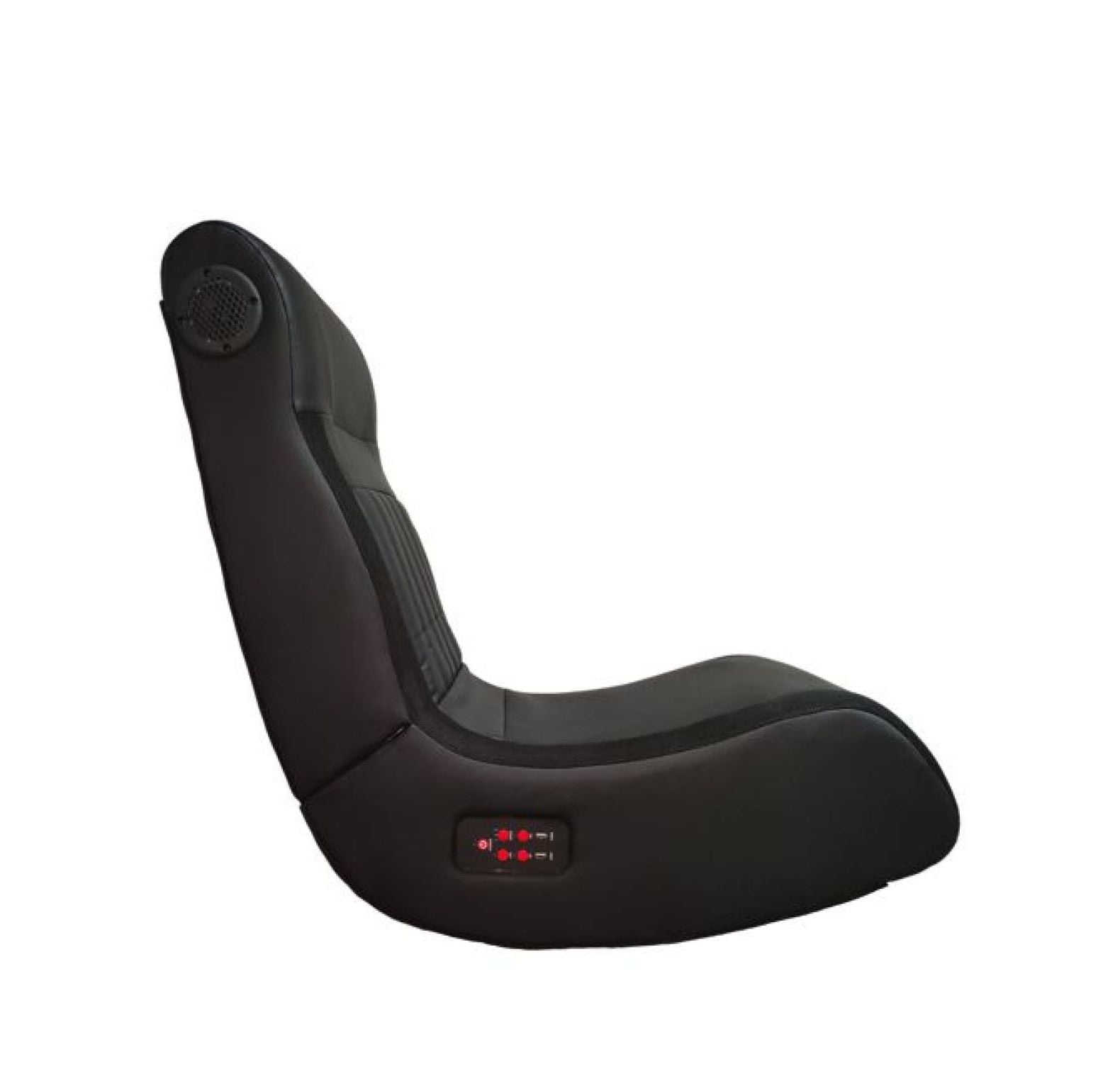 Foldable Gaming Chair with Speakers & Vibration - LED Strip, Bluetooth, USB Port - Multi-Function Comfortable Gaming Seat for Console, PC & Mobile